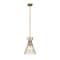 Z-Lite Alito 1 Light Mini Pendant, Rubbed Brass & Rubbed Brass 6015MP-RB - alternate 2